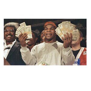 Iron Mike Tyson Poster Boxing Wall Art Money Heavyweight Champ USA 170
